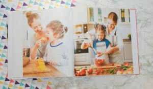 créer album photo recettes