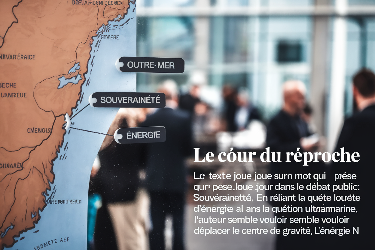 Outre-mer, souveraineté et énergie: le cœur du reproche