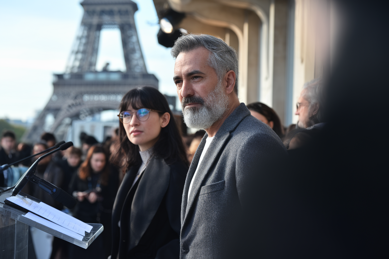 Paris Match et la mise en scène du premier rang