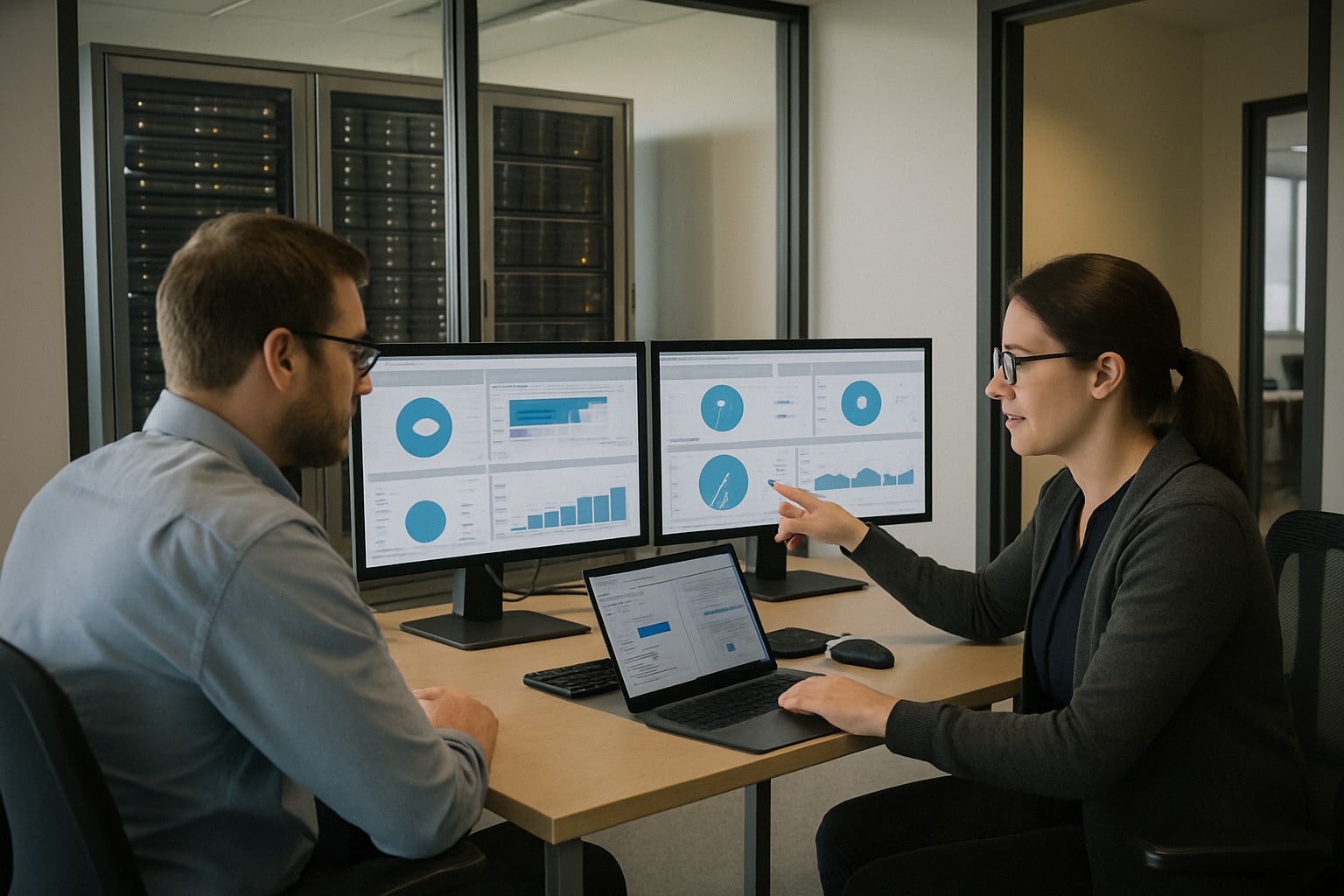 Administrateurs pilotant le stockage d’entreprise et les archives hybrides