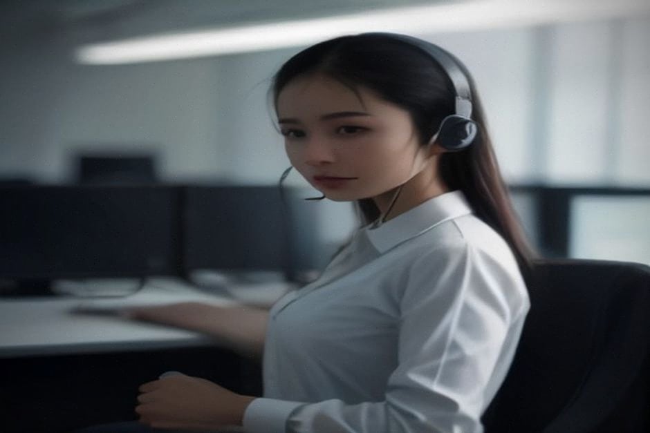 Agent de service client utilisant la traduction vocale en temps réel