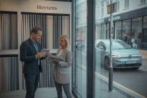 Heytens mise sur l'IA en showroom, rideaux et stores mieux ciblés avant les rendez-vous, ce que le client y gagne
