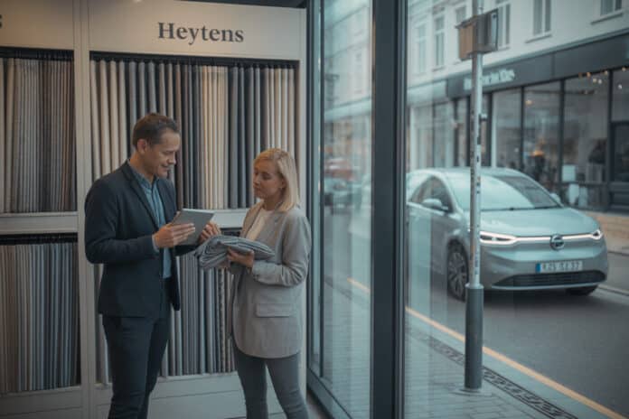 Heytens mise sur l'IA en showroom, rideaux et stores mieux ciblés avant les rendez-vous, ce que le client y gagne
