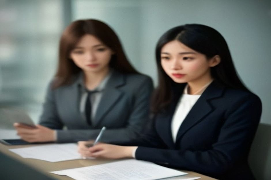Recruteur évaluant les compétences réelles lors d'un entretien professionnel