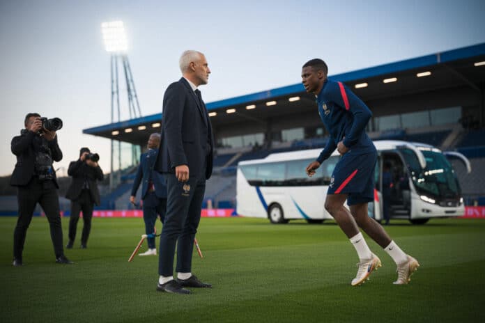 Zidane chez les Bleus, l'IA pointe des relations tendues avec des cadres, ce que le vestiaire doit surveiller