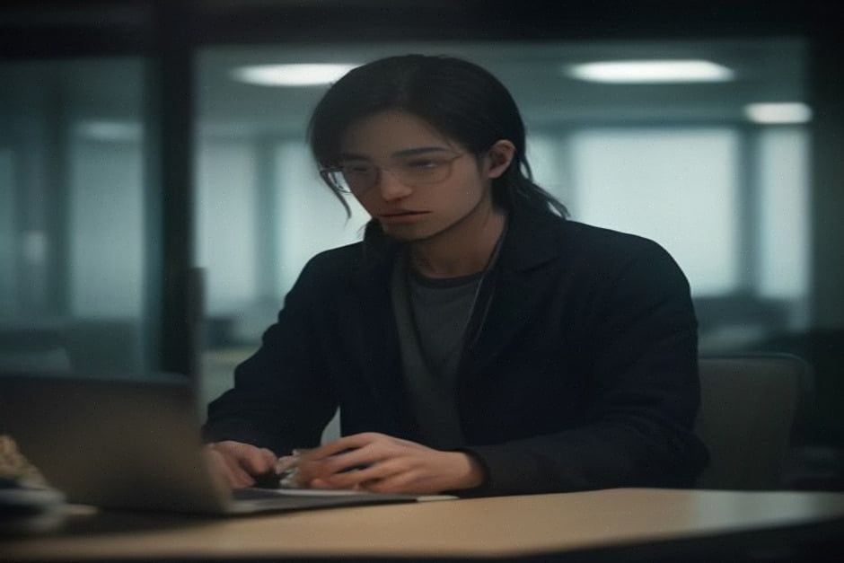 Développeurs vérifiant une contribution suspecte sur une plateforme de code