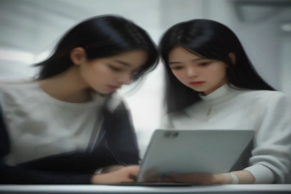 Consultants informatiques utilisant l’IA générative dans un bureau moderne