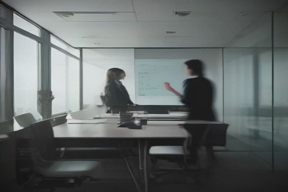 Équipe d’entreprise testant des outils d’intelligence artificielle générative