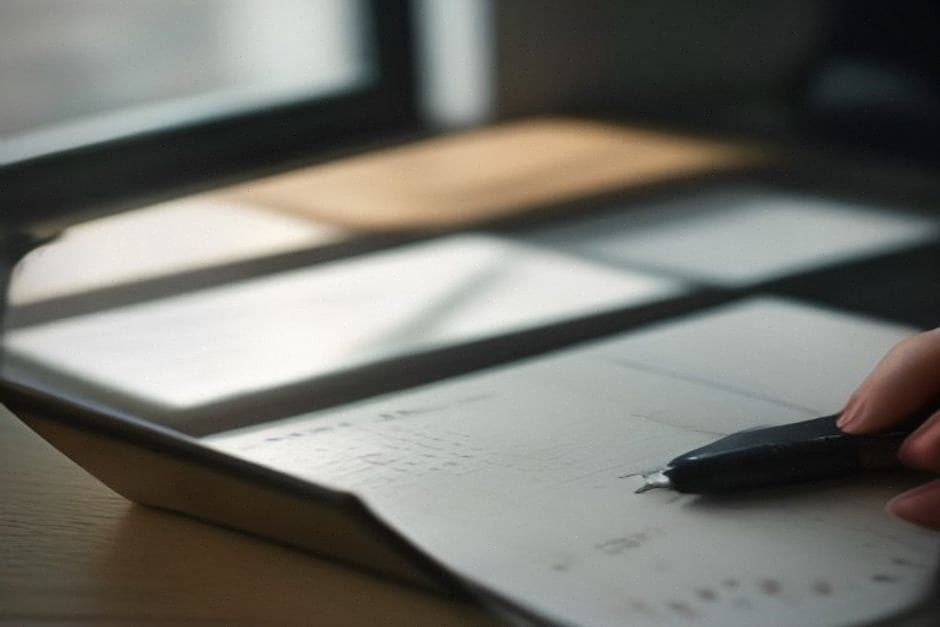 Épargnant hésitant devant une application de trading automatisé