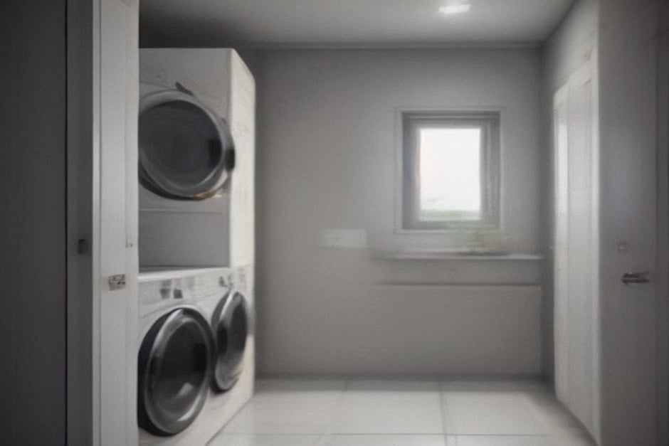 Électroménager connecté piloté depuis un smartphone dans un intérieur récent