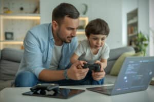 Roblox recréé avec l'IA, un père développeur protège son fils des inconnus, ce que cela révèle aux parents inquiets